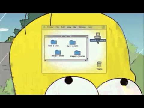Homers Gehirn ist ein PC (Die Simpsons)