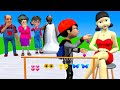 Scary Teacher 3D Vs Squid Game Long String Earring Nice Or Error Queen Squid Girl 5 Times Challenge
