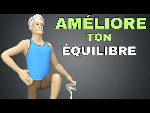 Exercices d'equilibre seniors - 10 min