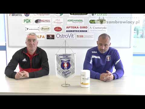 Konferencja prasowa po meczu Olimpia Zambrów - Hetman Białystok