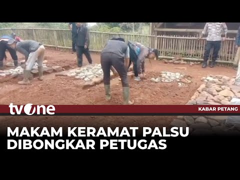 8 Makam Keramat di Cianjur Dibongkar Warga & Aparat | Kabar Petang tvOne