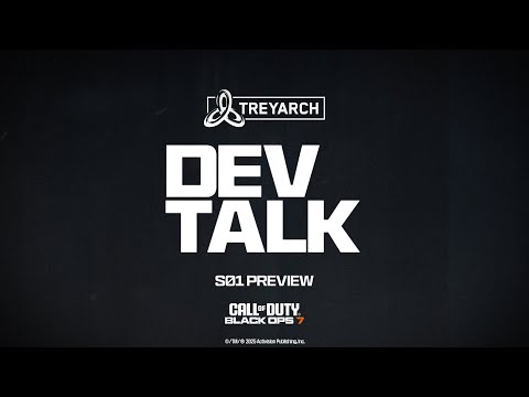 Dev Talk - Season 01 Preview | Call of Duty: Black Ops 7
