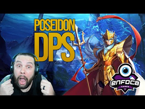 POSEIDON DPS??? COMO FAZER SEU POSEIDON BRILHAR NOS DG - GAME PLAY - SAINT SEIYA AWAKENING!
