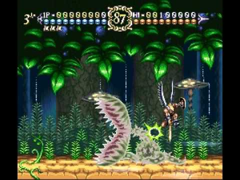 ActRaiser 2: Plant miniboss on difficulty 207