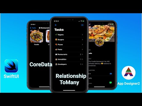 SwiftUI & UIKit: Setup Relationship[One To Many] between 2 entities CoreData( part 1)