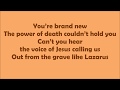 Rise up - Lazarus by CAIN (with lyrics)