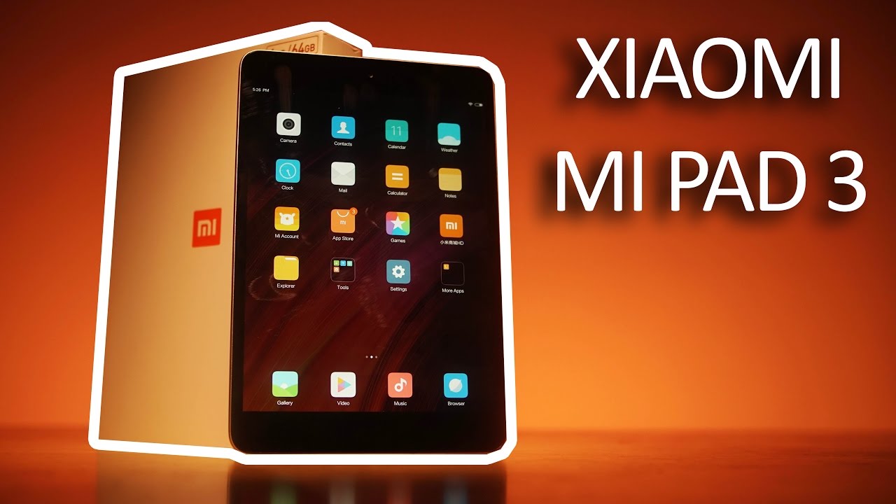 Xiaomi Mi Pad 3 - Unboxing & Hands On!