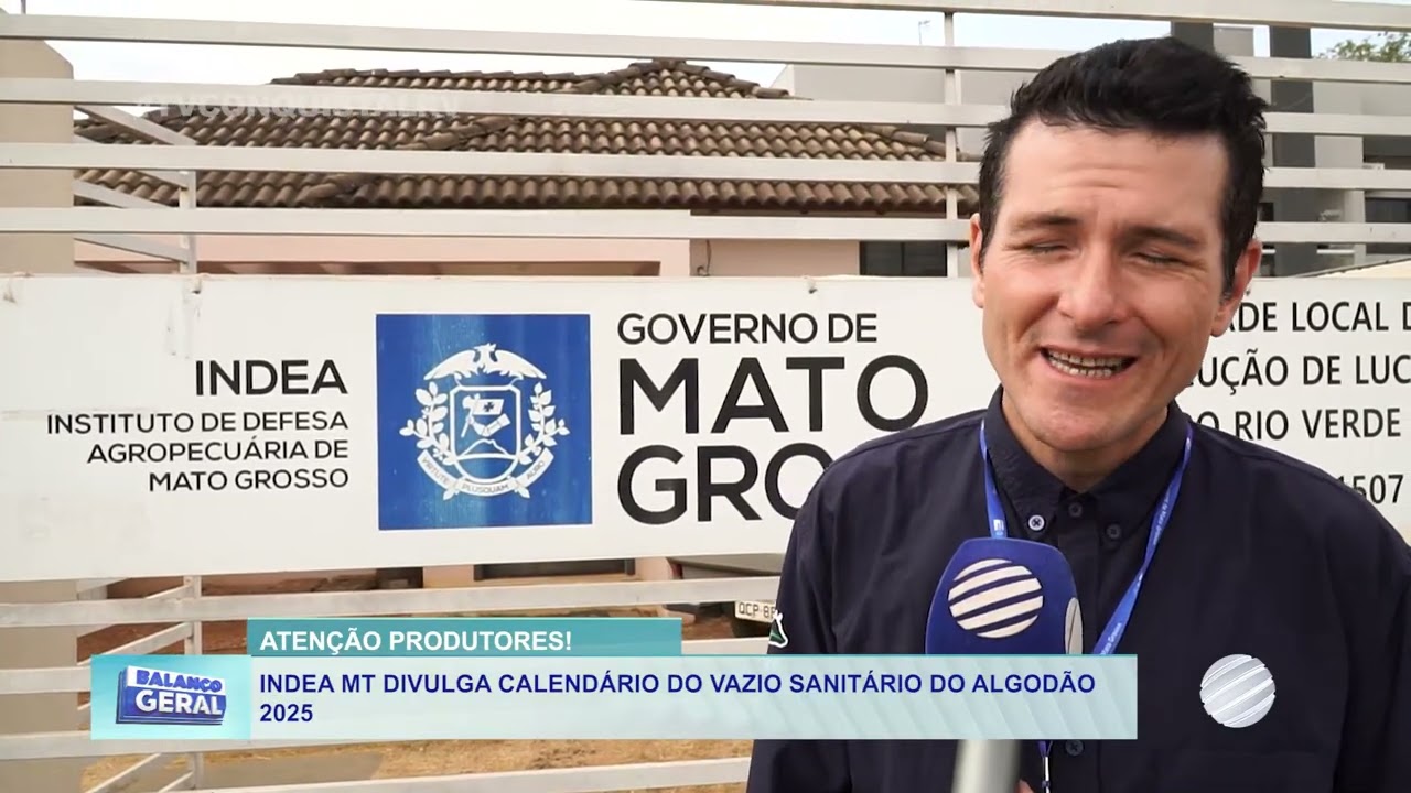 Vazio sanitário do algodão em MT terá início em outubro