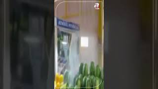 Bursa'da dolu ve sağanak hayatı felç etti! | A Haber