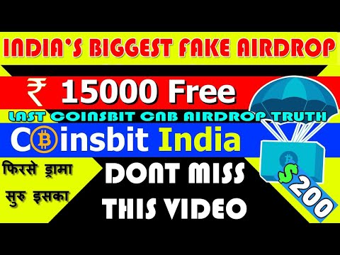CONSBIT 200$ FAKE AIRDROP AGAIN- TRUTH BEHIND CIN TOKEN OF CONSBIT INDIA EXCHANGE | MUST WATCH FULL Video