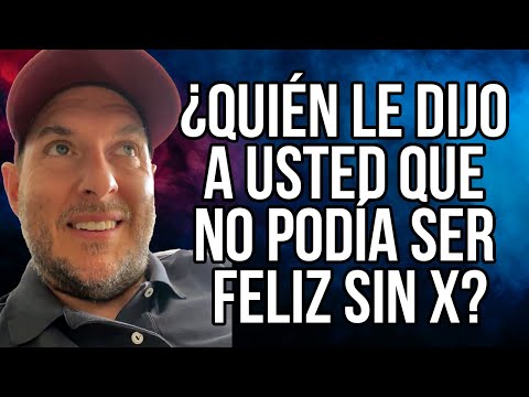 Who told you that you couldn't be happy without x? Who told you that? #comeonthatssparraes