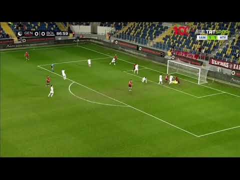 Boluspor Kaptanı Çağlar Şahin Akbaba'nın Lig'in ilk yarısında yaptığı önemli kurtarışlardan kesitler