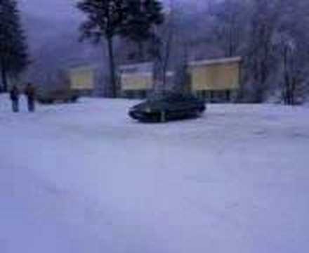 passat cl drift na snehu