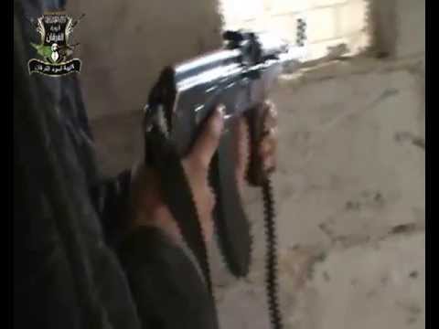 جولة برفقة كتيبة أسود الفرقان بعد اقتحام مبنى لقوات النظام في مدينة داريا في ريف دمشق