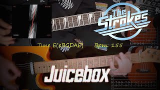 Juicebox - The Strokes (Tab Pdf Tutorial Cover)