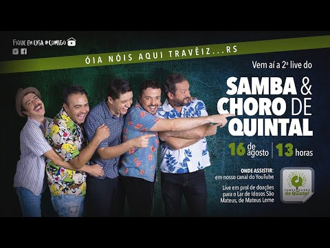 LIVE #2 | Samba & Choro de Quintal - 16 de Agosto 2020