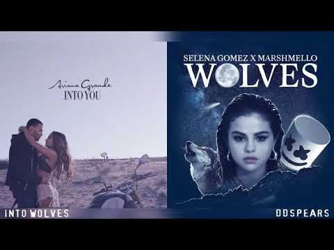 "INTO WOLVES" - Ariana Grande, Selena Gomez, Marshmello (Mashup)