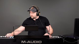 Video thumbnail for Using the M-Audio Hammer 88 Pro standalone WITHOUT a DAW - Plug and Play Demo for Beginners & Pros! by DSoundman