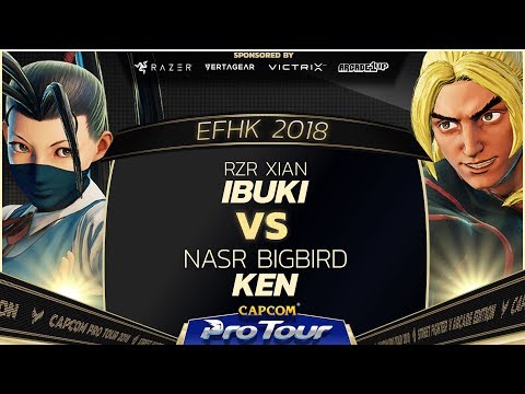 RZR Xian (Ibuki) vs NASR BigBird (Ken) - EFHK 2018 Pools - SFV - CPT 2018