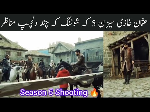 Kurulus Osman Season 5 Shooting | Live Shooting of Osman | Behind The Scenes |💗