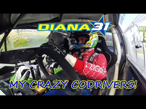 Paolo Diana - My crazy codrivers!