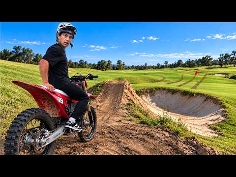 I Took the World's Most Powerful Dirt Bike to an Abandoned Golf Course