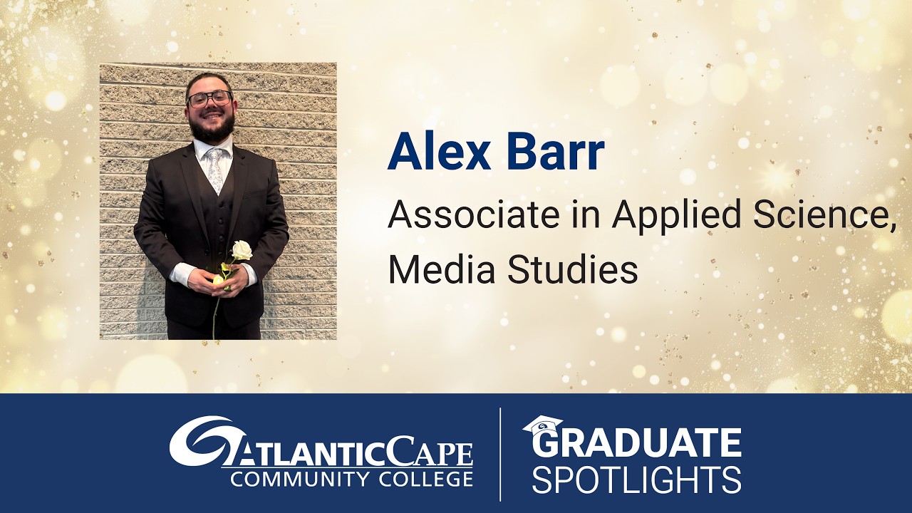 Watch Alexander Barr's Graduate Spotlight