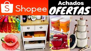 a SHOPEE ENLOUQUECEU - são 47 OFERTAS de ACHADOS e MÓVEIS nesse vídeo que VAI ACABAR RÁPIDO
