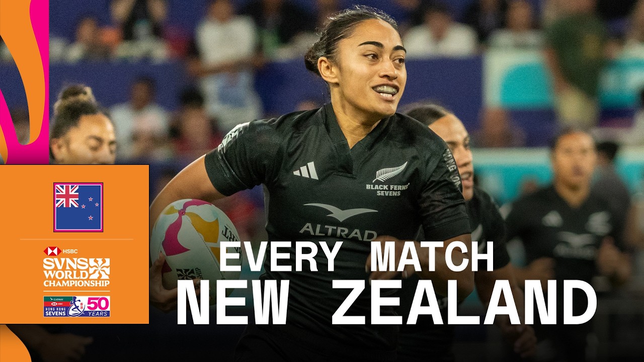Watch the UNSTOPPABLE Black Ferns 🤩 | New Zealand | HSBC SVNS Hong Kong 2026 | Full Match Replay