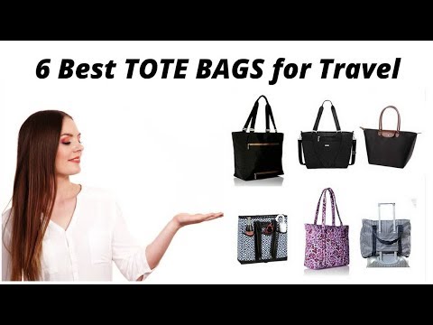 6 best tote bags for travel