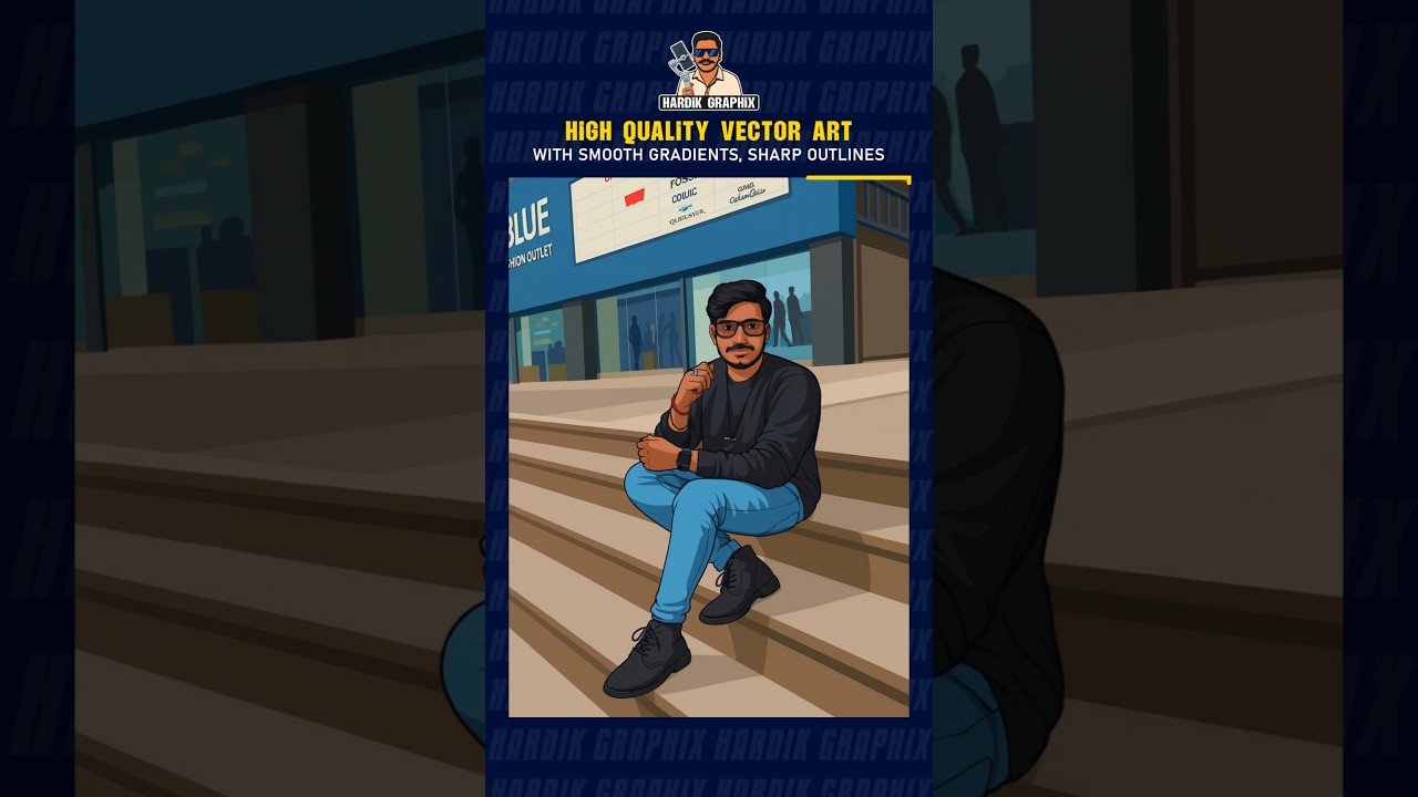 🎨 AI Vector Art Transformation 🎨 #aiart #chatgpt