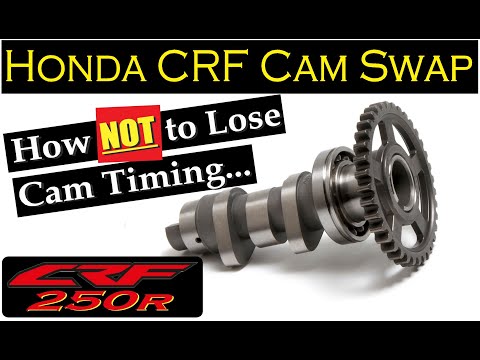 Honda CRF250r Cam Swap || Step by Step & Easiest way to Keep Timing!