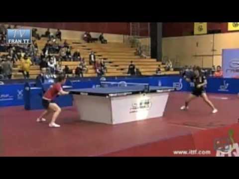 Table Tennis - Liu Shiwen vs Fukuhara Ai - 2012 World Tour Slovenia Open