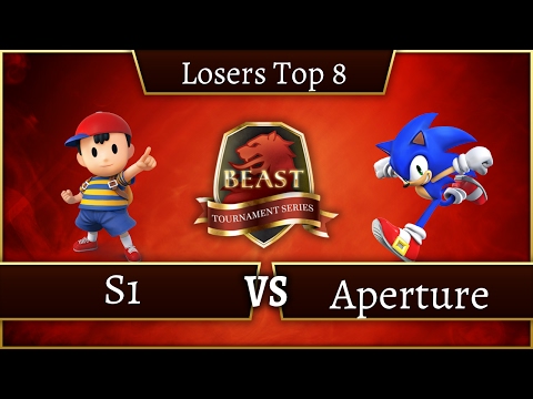 BEAST 7 - S1 (Ness) Vs. Aperture (Sonic) - Losers Top 8 - Smash 4 Singles