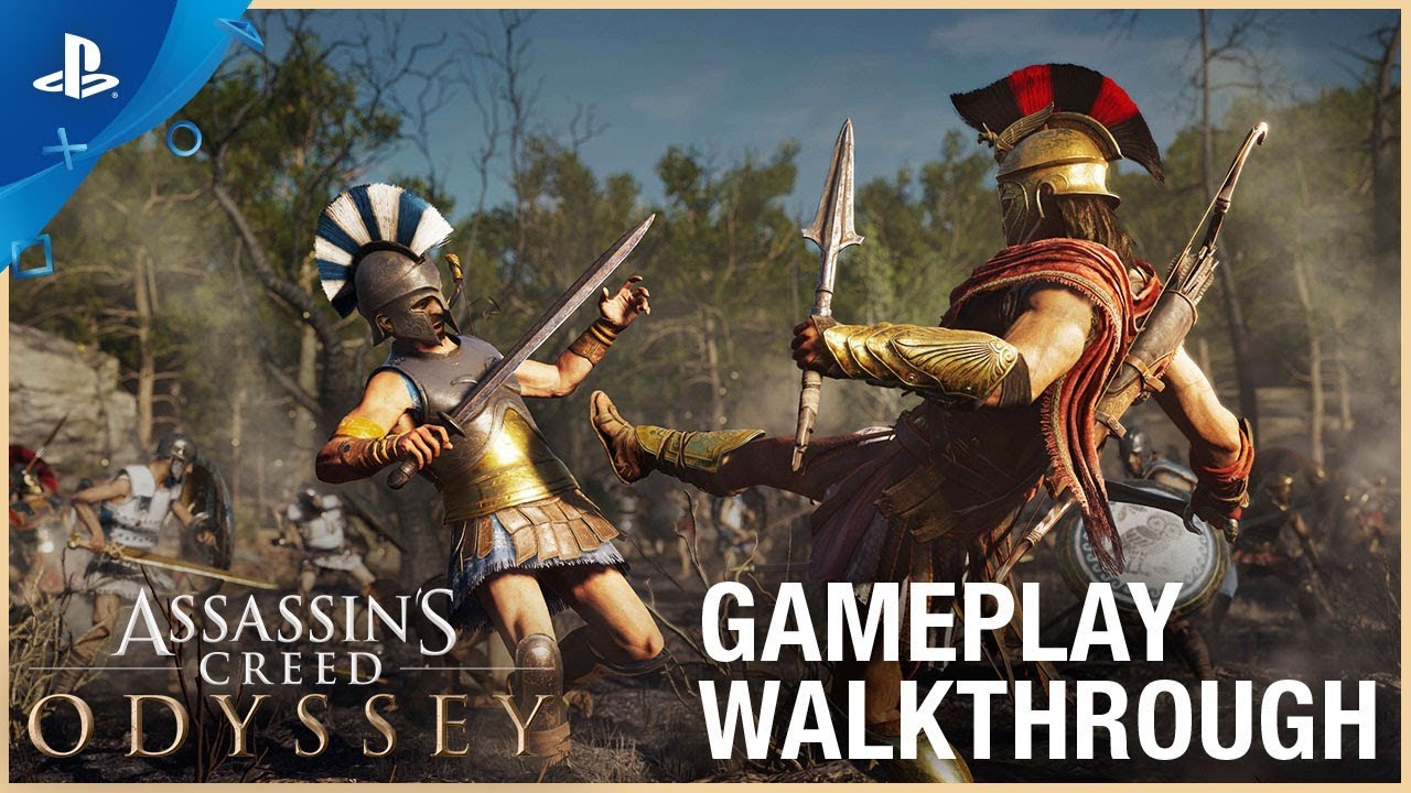 Assassin's Creed Odyssey - E3 2018 Gameplay Walkthrough | PS4