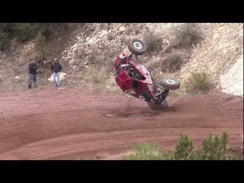 Rock Crawler flips in Temple Canyon Hill Climb 2011