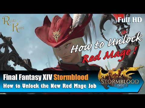 FFXIV Stormblood - How to Unlock the New Red Mage Job! (Quests & Cutscenes)