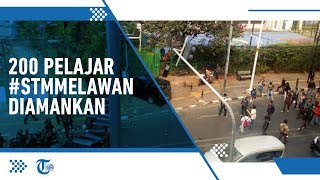 Mengaku Tidak Tahu Tujuan Unjuk Rasa, 200 Pelajar Aksi #STMMelawan Diamankan