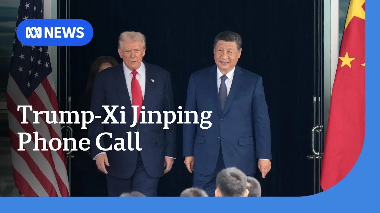 Donald Trump and Xi Jinping discuss Taiwan in phone call | ABC NEWS