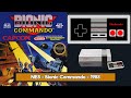 Retro Gaming Jugando 1988 Nes Bionic Commando 1 Juego
