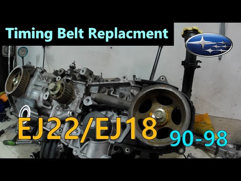 Subaru 2.2 and 1.8 timing belt replacement