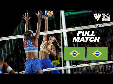 Ana Patricia/Duda 🇧🇷 vs. Thamela/Victoria 🇧🇷 - BPT Brasilia 2025 | Round of 12 - Elite | Full Match
