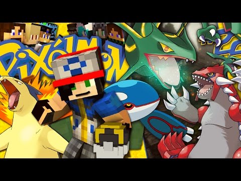 RAYQUAZA VS KYOGRE VS GROUDON SCONTRO TRA LEGGENDARI - Minecraft ITA - PIXELMON #22