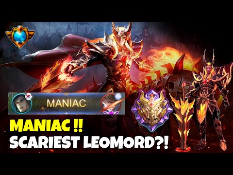 MANIAC!! Scariest Leomord?! - Offlane Gameplay - Avory | MLBB
