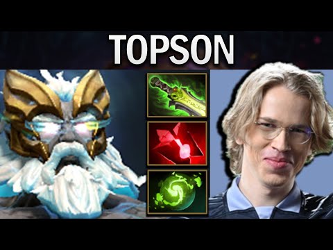Zeus Dota 2 Gameplay Old.G Topson with Refresher - Bloodstone