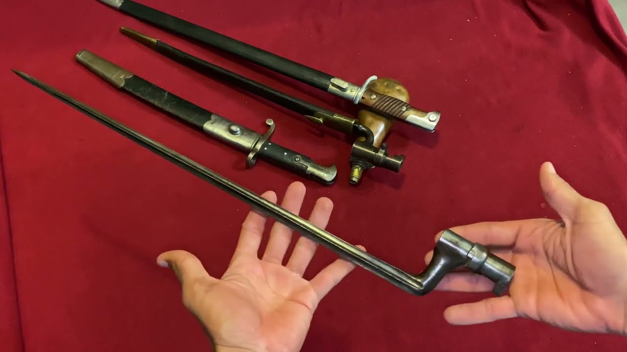 Swiss socket bayonet model M1863 - 1871 .