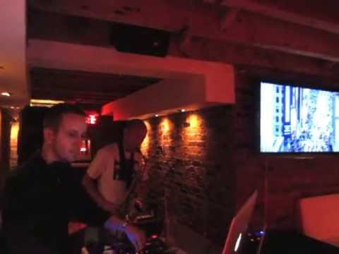 X-Cube & John Juster (Sax) @ O.P Bar - Montreal - June 2011