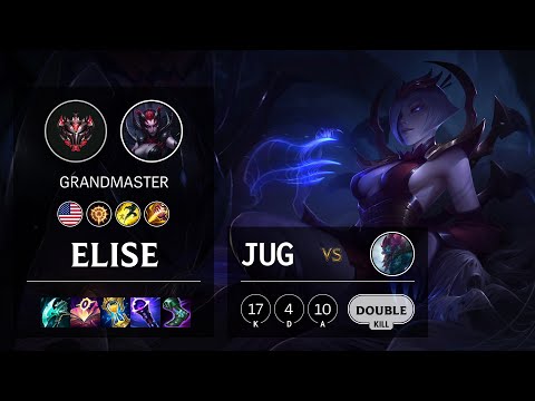 Elise Jungle vs Trundle - NA Grandmaster Patch 11.5