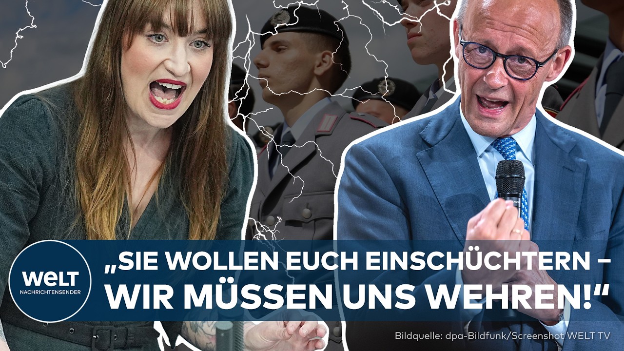 WEHRDIENST-STREIT: Merz macht Mut – Die Linke warnt: „Niemand darf gezwungen werden!“