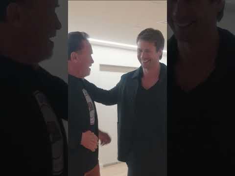 Trailer Nothing beats the support from Arnold himself.